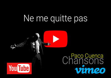 Paco Cuenca - Ne me quitte pas